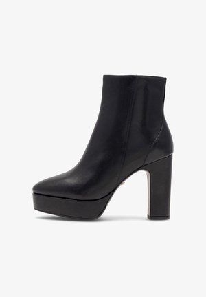 Gino Rossi, WITH A BLOCK HEEL - Stivaletti con tacco - black