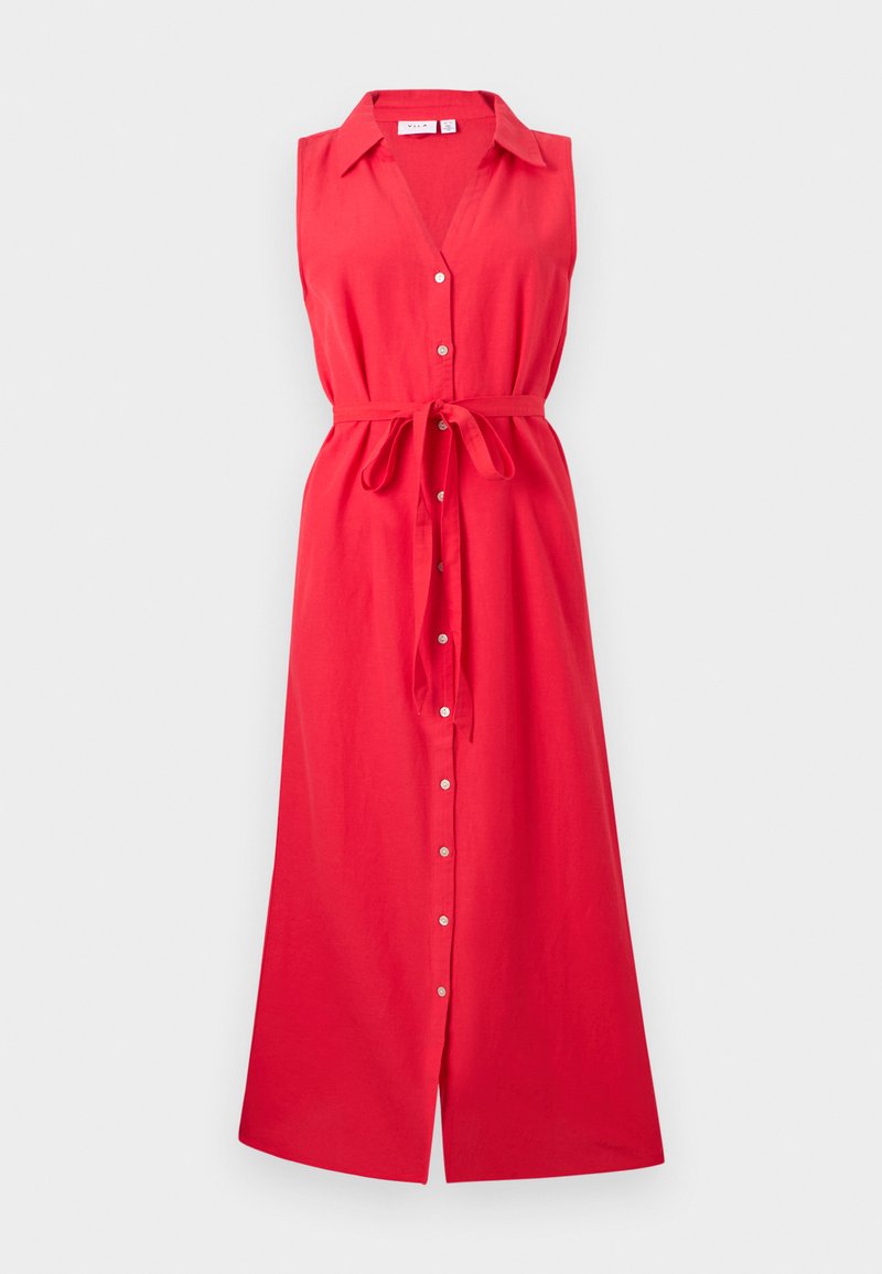 Vila Blousejurk rood Vila Blousejurk rood