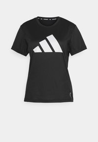 RUN IT TEE - Majica kratkih rukava s printom - black