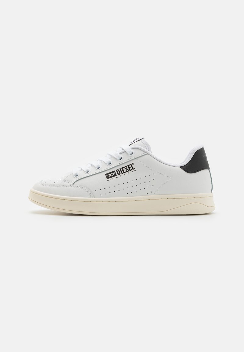 Diesel S-ATHENE VTG - Baskets basses - white/black