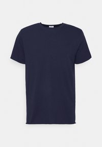 ROLL NECK TEE - Základné tričko - navy
