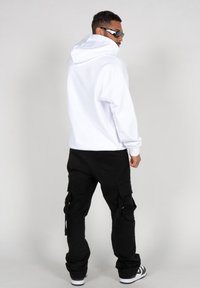 MJ Gonzales CIRCLE X HEAVY  - Hoodie - white