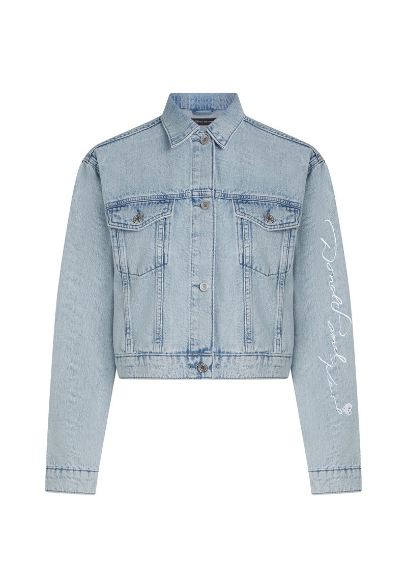 Karl Lagerfeld Spijkerjas lichtblauw denim