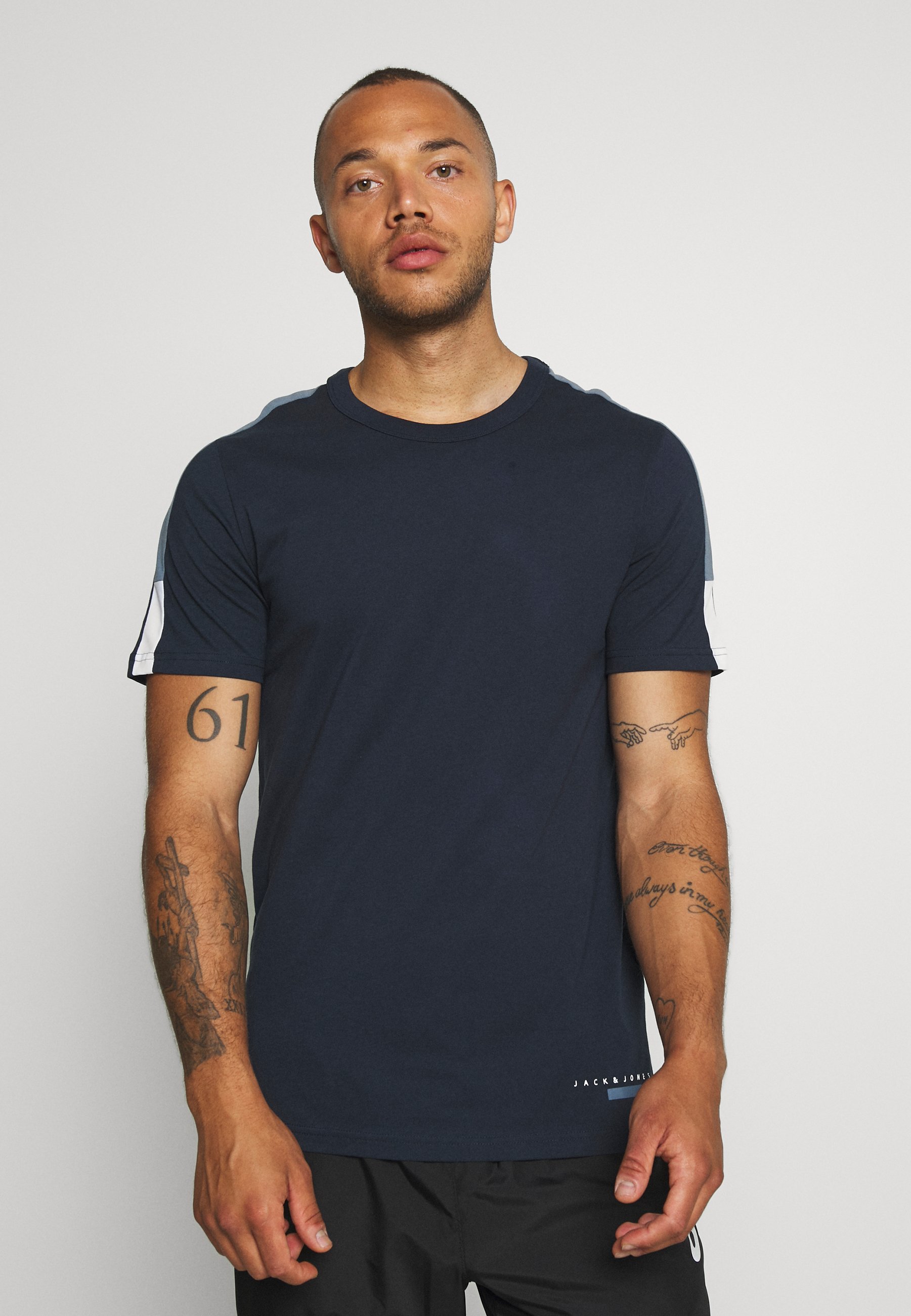 Men JCOJORDY TEE CREW NECK - Basic T-shirt Men JCOJORDY TEE CREW NECK - Basic T-shirt