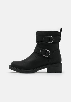 Bottines de cowboy / motard - black