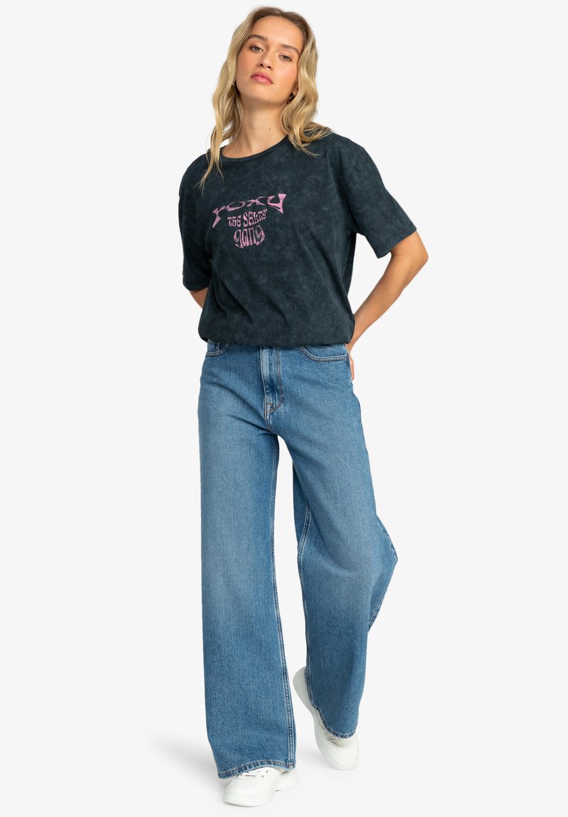 Roxy T-shirt print blauw Roxy T-shirt print blauw