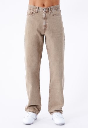 Jeans relaxed fit - light brown