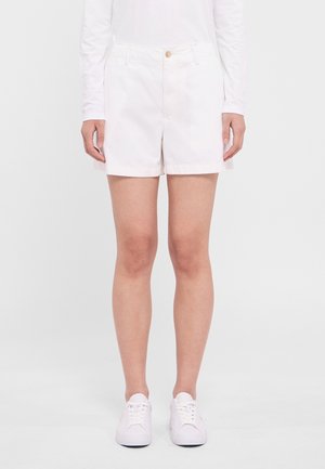 CHINO TWILL SHORT - Šortky - deckwash white