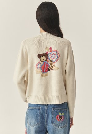 NOVIE - Kardigán - cream white