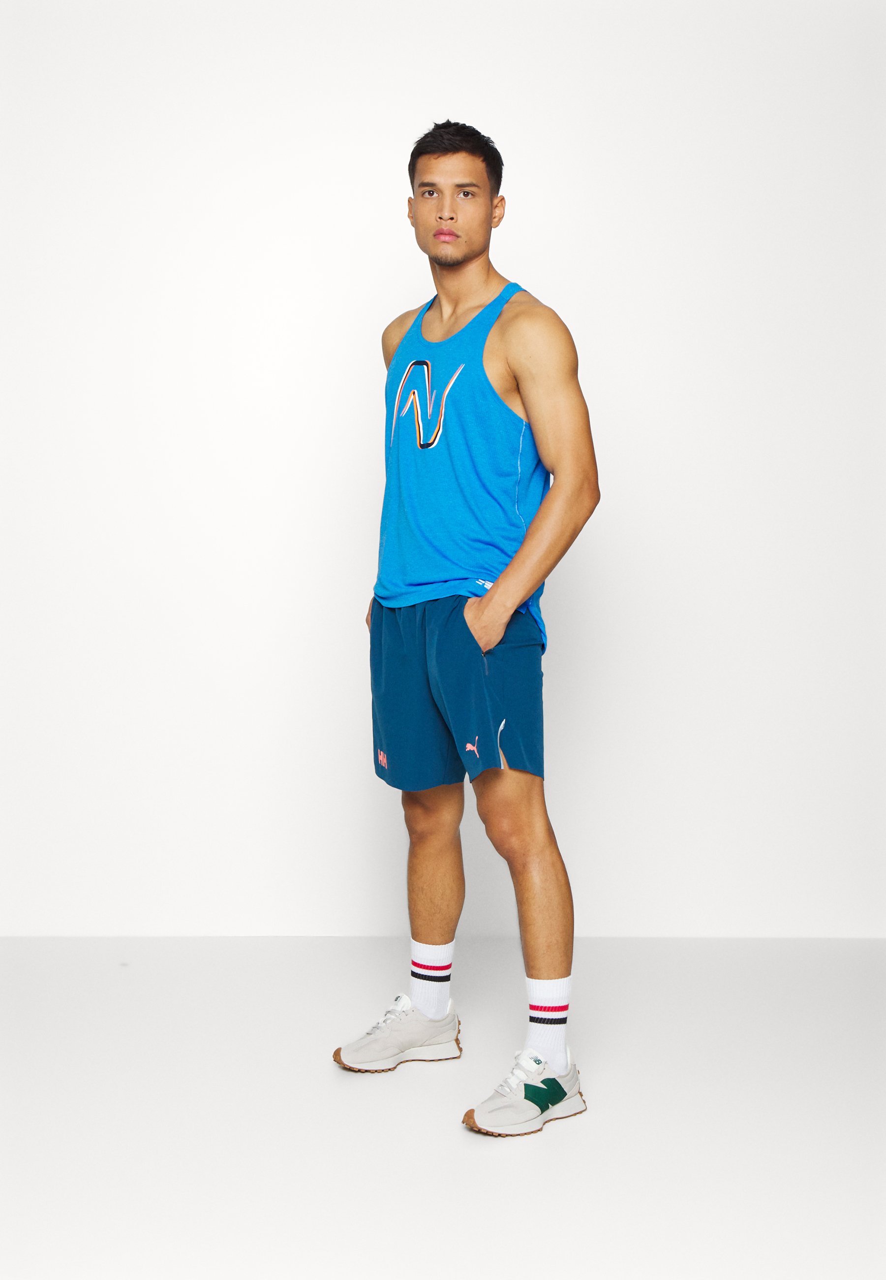 New Balance GRAPHIC IMPACT RUN SINGLET 