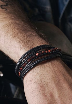 LUCLEON NAXOS - Armband - brown black