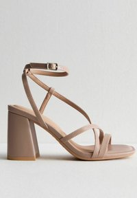 New Look STRAPPY - Sandali con tacco - light brown