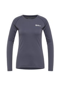 Jack Wolfskin INFINITE LIGHT LS W - Langarmshirt - graphite