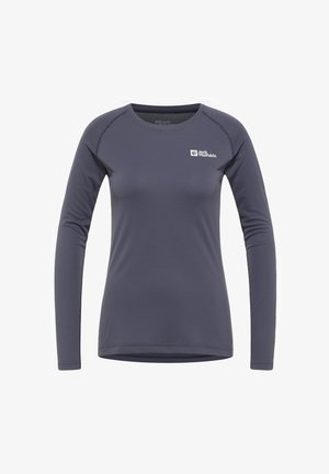 Jack Wolfskin INFINITE LIGHT LS W - Langarmshirt - graphite