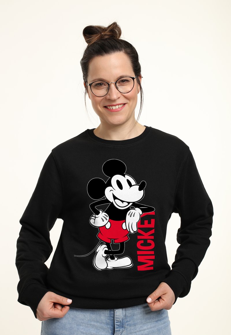Disney MICKEY MICKEY LEANING - Sudadera - black