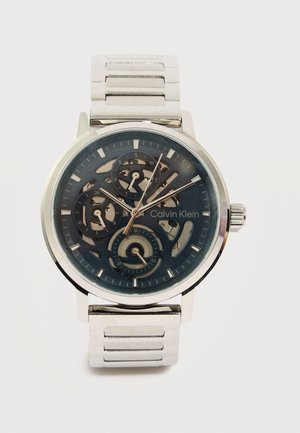 GAUGE - Kronograafkell - silver-coloured/blue