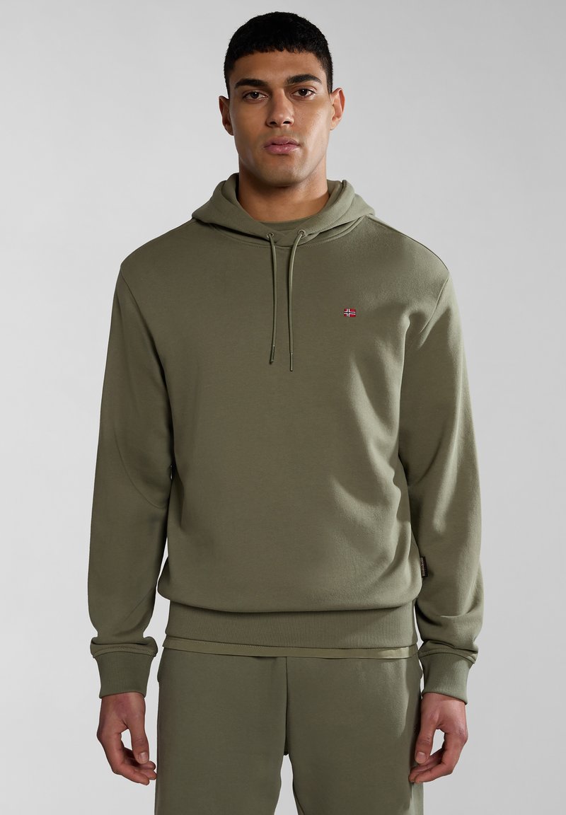 Napapijri BALIS - Jersey con capucha - green lichen