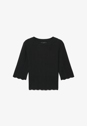 Calliope, T-SHIRT TINTA UNITA - Jumper - ultrablack