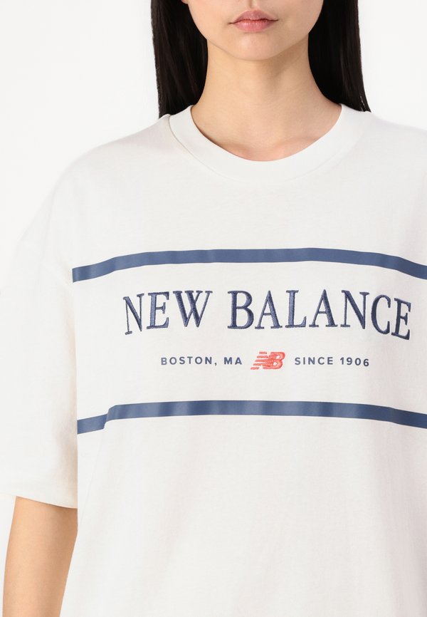 ATHLETICS NAUTICAL - Print T-shirt - sea salt3