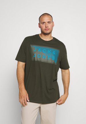 JCOSHAWN TEE CREW NECK - Print T-shirt - forest night
