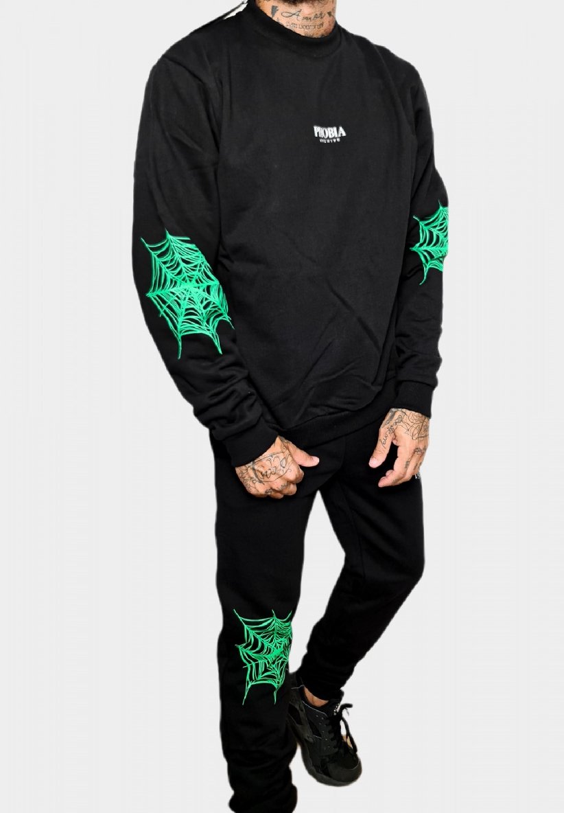 PHOBIA ARCHIVE Completo Ragnatela - Tuta - black green/nero - Zalando.it