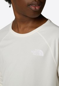 The North Face SUNRISER TEE, - Pitkähihainen paita - white dune