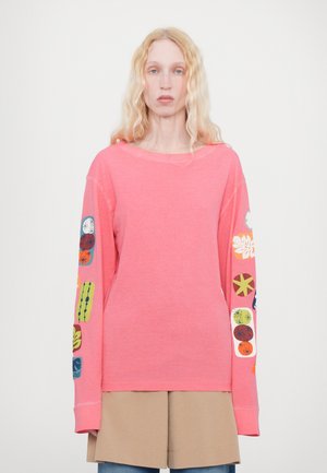 BREEZY FIT TEE - Long sleeved top - coral