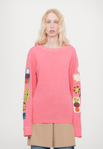 Dsquared2 BREEZY FIT TEE - Camiseta de manga larga - coral