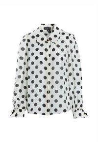 Luisa Spagnoli Camicia fon panna pois nero panna/avorio