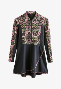 Ej vald, black pink paisley