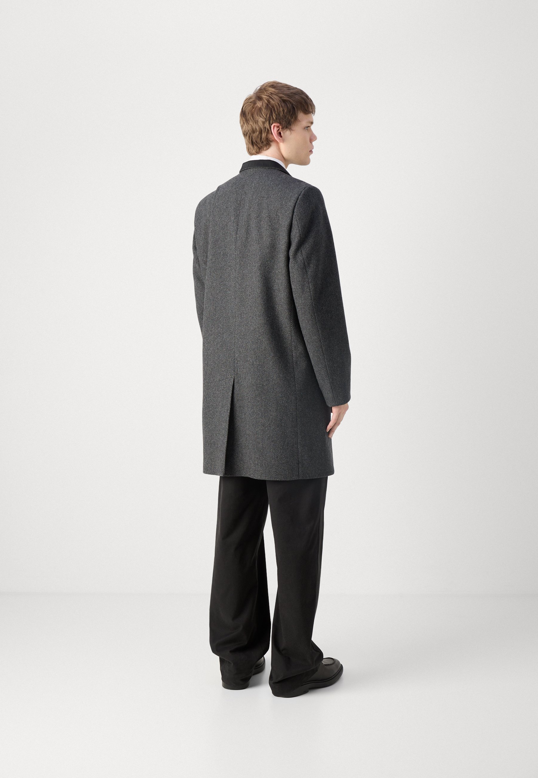 HUGO MINTRAX - Classic coat - medium grey/grey - Zalando