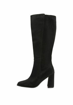 REGULAR FIT - BLOCK - High heeled boots - black