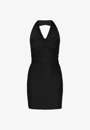 faina, Robe en jersey - black