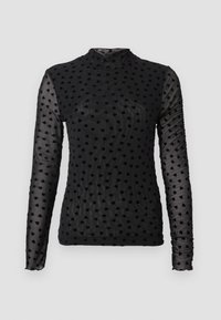 NEYO HEARTS TURTLE NECK - Camiseta de manga larga - black