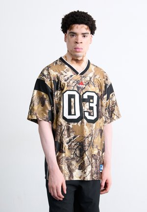 Print T-shirt - brown