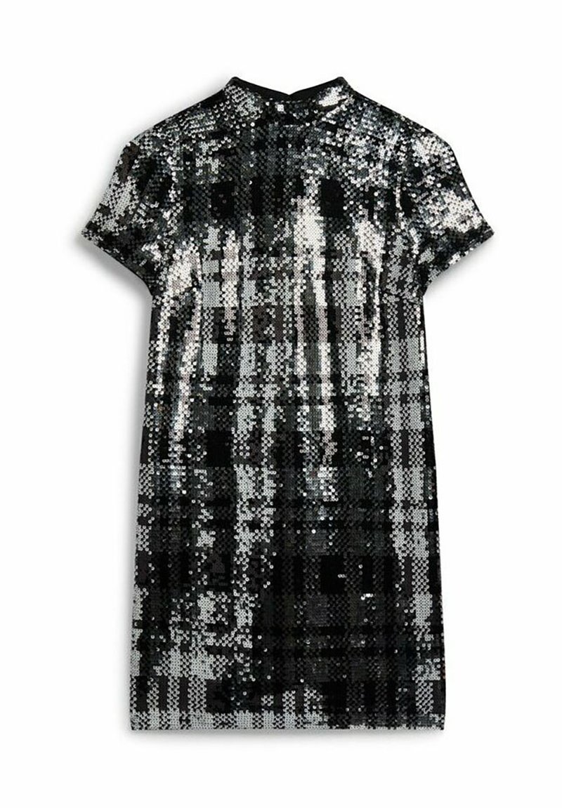 Superdry & Co Cocktailjurk zilverkleurig