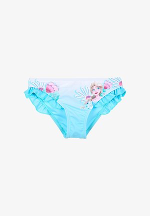 Disney FROZEN, MÄDCHEN BADESLIP BADEHOSE - Bikini-Hose - hell blau