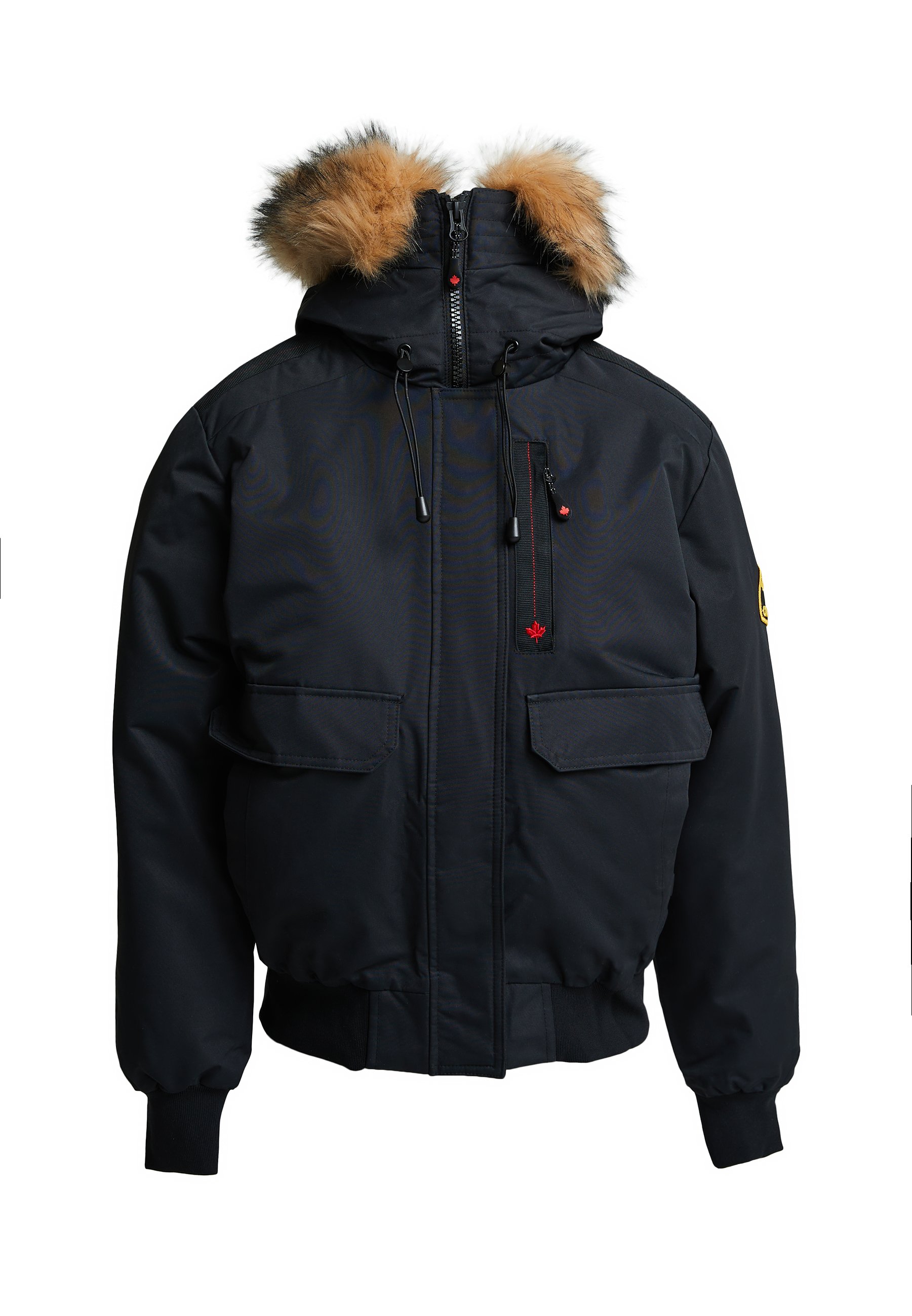 Zavetti Canada W GABELLIA HOODED - Winterjacke - black/schwarz
