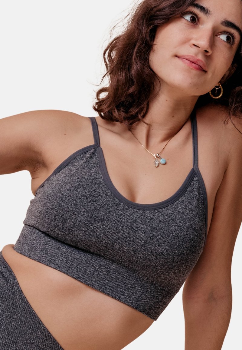 Araa Active SENA SEAMLESS - Sport-bh met light support - grey