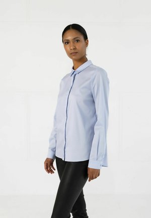 CLASSIC  - Button-down blouse - oxford blue - 508