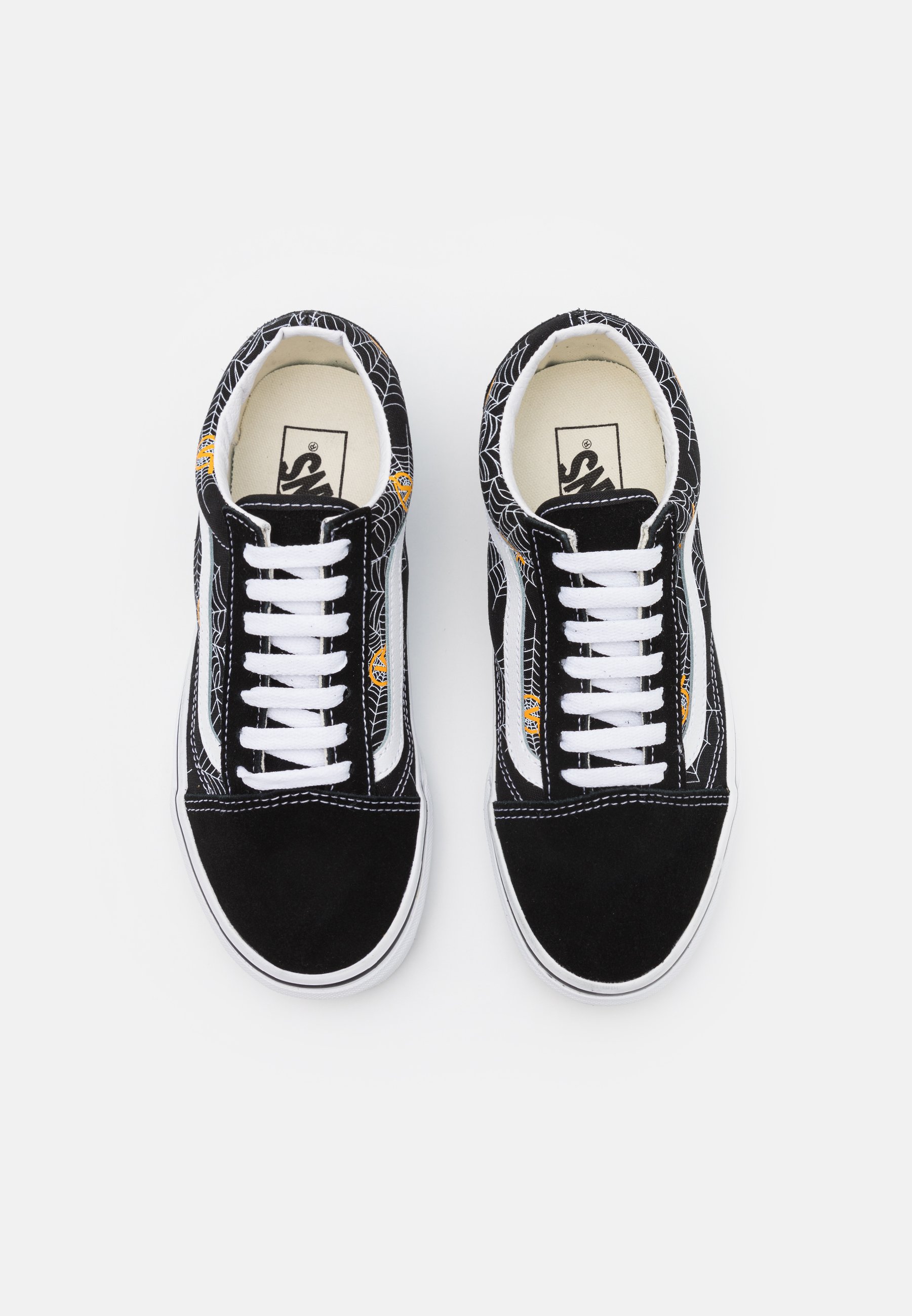 black low top old skool vans