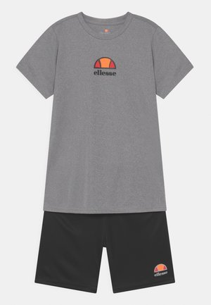 GERARIO TEE SHORT BOYS SET - Pantalón corto de deporte - grey marl
