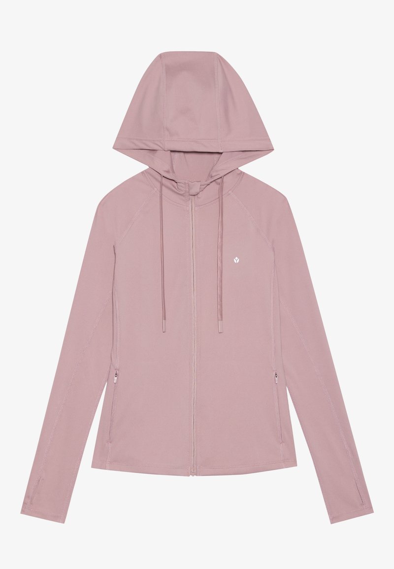 Even&Odd active Sweater met rits mauve Even&Odd active Sweater met rits mauve