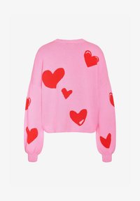 Niet geselecteerd, begonia pink detail red hearts