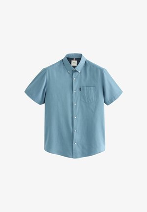Next BUTTON DOWN OXFORD SHORT SLEEVE - REGULAR FIT - Ing - dusky blue