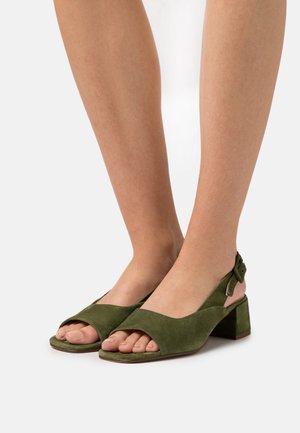 Högl, Sandaler - green
