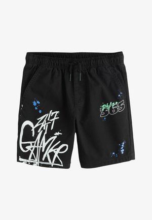 Next, REGULAR FIT - PULL ON SHORTS . - Lühikesed püksid - black print