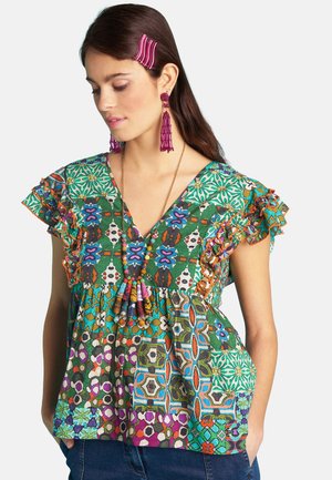 Antoine et Lili, Blouse - vert