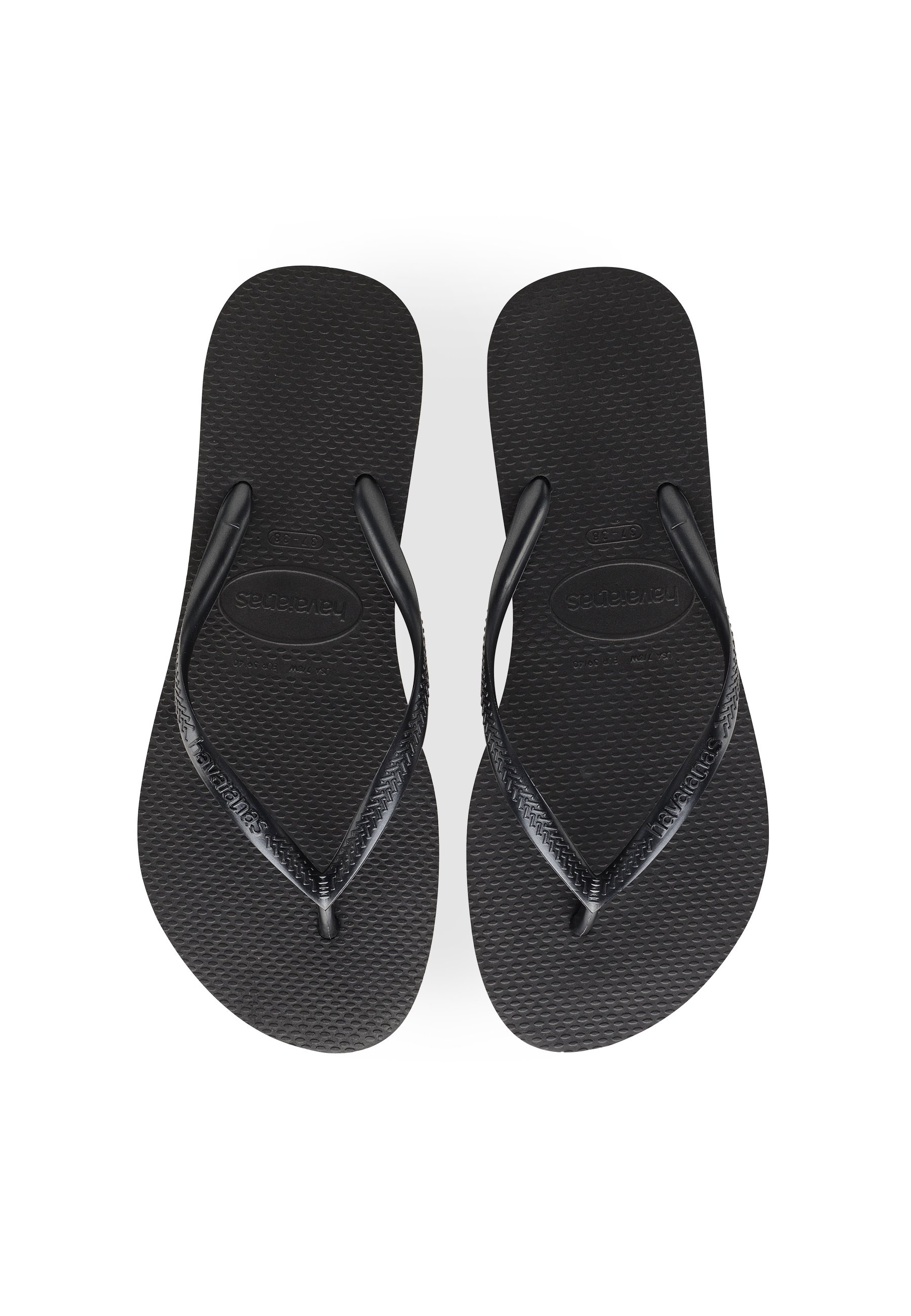 ziekte Trouw stimuleren Havaianas HAVAIANAS FLIP FLOP SLIM - Teenslippers - black/zwart - Zalando.nl