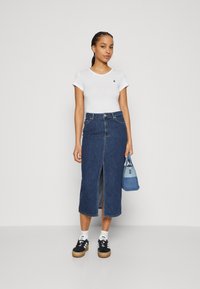 G-STAR EYBEN SLIM 2 PACK - Basic póló - sartho blue/white